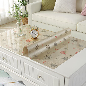 茶几桌布防水防油免洗不透明茶几垫餐桌垫pvc软塑料玻璃防烫家用漫天