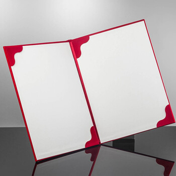 金隆兴 A4皮面朗诵夹 红色皮面空白签约本演讲夹商务会议合同夹签约夹宣誓本 7178 金隆兴 A4皮面朗诵夹 红色皮面空白签约本演讲夹商务会议合同夹签约夹宣誓本 7178