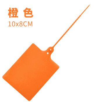 一体式挂签物流快递运塑料吊牌百世中通韵达安能标签仓库识别挂牌10x