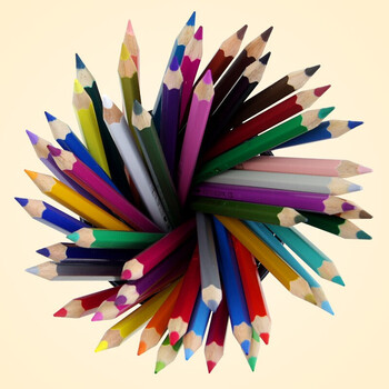 辉柏嘉（Faber-castell）水溶性彩铅笔彩色铅笔60色+60孔笔帘绘画笔套装115965红铁盒装美术写生