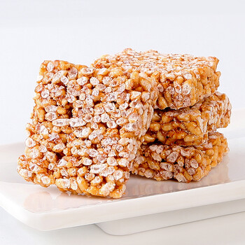 【年货秒】安徽特产农家自制山芋红薯糯米炒米糖花生芝麻炒米糖营养