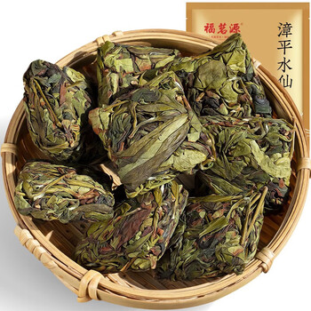福茗源漳平水仙乌龙茶 兰花香浓香型新茶春茶叶自己喝口粮茶袋装250g