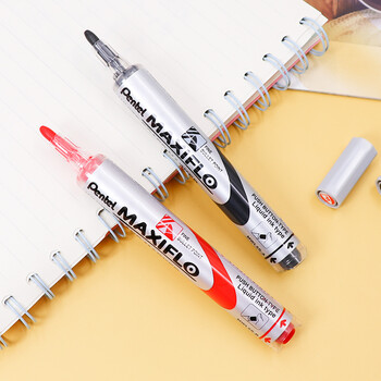 派通(Pentel)白板笔记号笔 液态墨直液式电子白板笔大头笔 MWL5S 红色 派通(Pentel)白板笔记号笔 液态墨直液式电子白板笔大头笔 MWL5S 红色