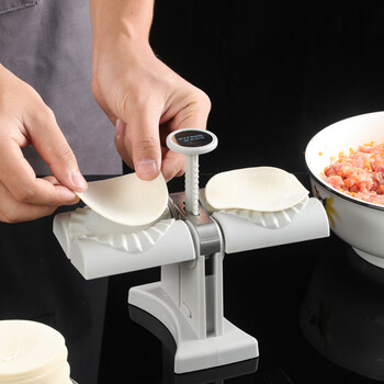 甙饺子神器饺子器新款家用全自动饺子机省力包饺子皮 双头包饺子神器