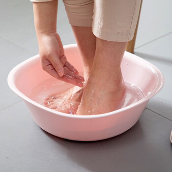 CHAHUA茶花 抗菌洗脸盆34cm1只装加厚洗脚盆洗衣盆塑料盆子水盆洗菜盆* CHAHUA茶花 抗菌洗脸盆34cm1只装加厚洗脚盆洗衣盆塑料盆子水盆洗菜盆*