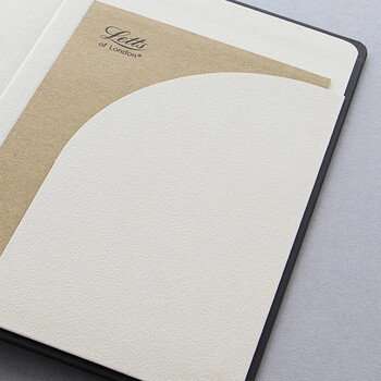 Filofax＆Letts联名款英国进口记事本ICON图标系列定页笔记本中号黑色日记型内页本090136