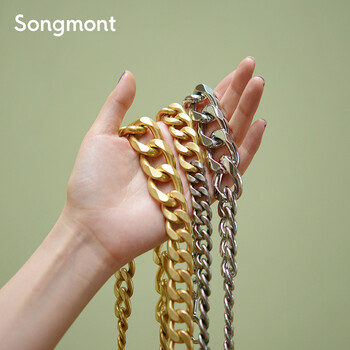 songmont金属链条包包链子 复古金短链(现货)【图片