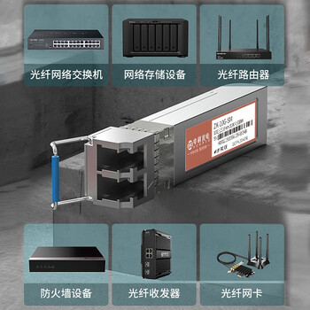 中科光电 万兆光模块 10G光纤模块 万兆单模光模块 SFP+单模双纤 1310nm,10KM,LC接口 一只 ZK-10G-SM