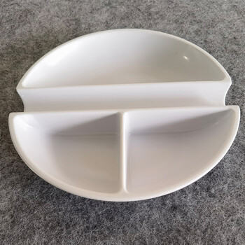 芬尚 多功能仿瓷调色盘调墨碟 国画水粉水彩调色用 学生毛笔书法文房用品可搁笔调浓淡墨