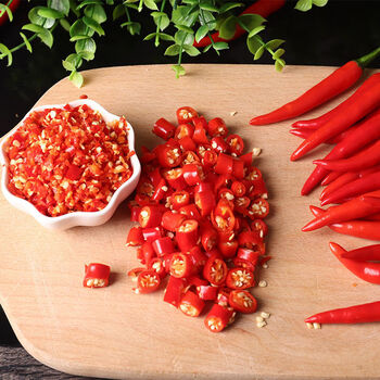 现摘特辣小米椒新鲜红辣椒小米辣鲜椒批发 (特辣小米椒)净重1斤【图片