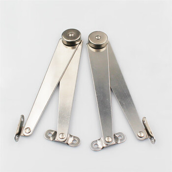 定制二折柜门支撑杆支架限位器/折叠拉杆家具拉杆/活动支撑上翻门拉杆