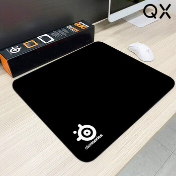 鼠标垫qckheavy电竞游戏专用鼠标垫天然橡胶顺滑细面加大加厚 sr黑色