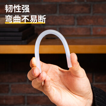得力（deli）高粘性零甲醛热熔胶棒胶枪胶条家用50支纸盒装 7*160mmROHS认证