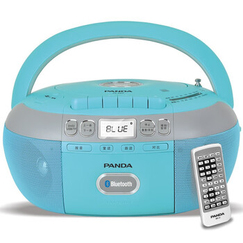 熊猫(PANDA)CD-880 蓝牙音响CD复读机DVD光盘播放机磁带机录音机U盘插卡转录胎教机 收录学习机(蓝色) 熊猫(PANDA)CD-880 蓝牙音响CD复读机DVD光盘播放机磁带机录音机U盘插卡转录胎教机 收录学习机(蓝色)