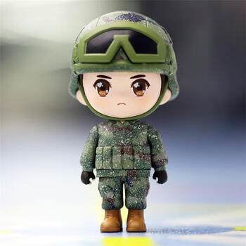 伟易达小卤蛋潮玩手办 兵小萌漫画原创兵哥哥公仔卡通