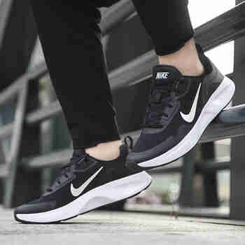 耐克（NIKE）运动男鞋2023夏季新款WEARALLDAY休闲轻便耐磨缓震跑步鞋白DH5753 CJ1682-004 WEARALLDAY/黑色 44