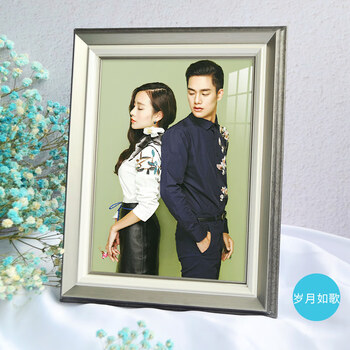 照片冲印加相框相框摆台洗手机照片加装裱打印冲印冲洗晒带相片做成