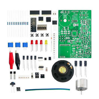 伍陆电子 JS-56-228智能垃圾箱垃圾分类竞赛套件故障检修电子装调焊接散件