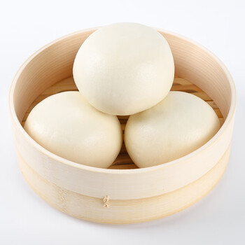 发酵冷冻馒头加热即食北方河北原味馍馍儿童早餐营养 老面圆馒头150g