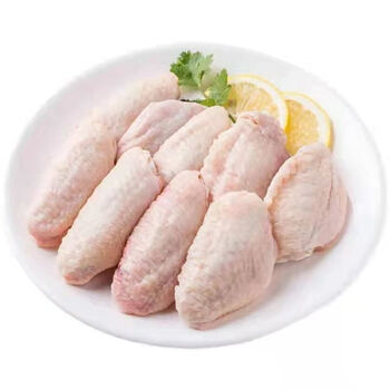 不注水鸡翅中新鲜活杀鸡中翅商用整箱可腌制油炸香辣可乐 新鲜翅中1斤