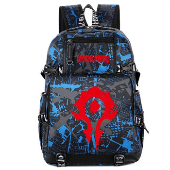 魔兽世界周边背包艾登森魔兽世界周边双肩背包学生书包双肩包wow部落