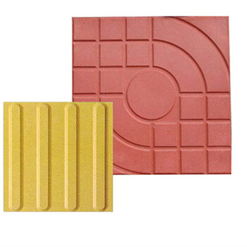 途坡 西班牙砖透水砖路面砖地砖25*25cm环保彩砖 1平米