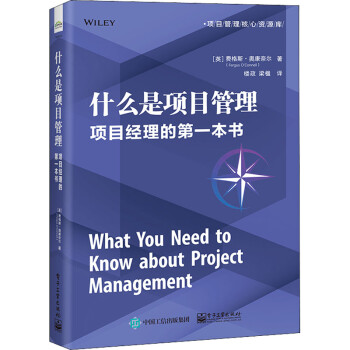 什么是项目管理 项目经理的第一本书 图书