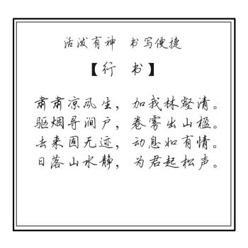 斗羅大陸周邊動漫歌詞語錄臨摹本學生楷書簪花小楷成人行書練字帖行書