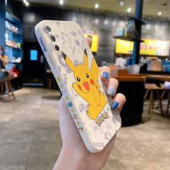 品美廉 华为畅享10s手机壳 aqm-al00保护套液态硅胶创意网红动漫壳侧