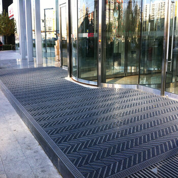 豫之韵 室外商场写字楼门口地毯地垫 户外台阶防滑垫三合一除尘刮泥
