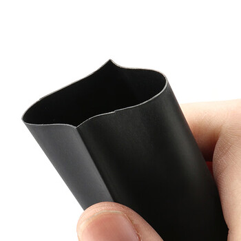 京梯 黑色热缩管绝缘套管数据线电线接头保护套 φ7mm （5米装） 单位：包