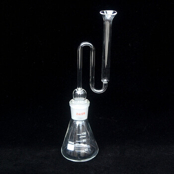 古蔡氏银盐法测砷装置100ml150ml定砷瓶定砷器有机玻璃一法定砷管 二