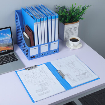 天章(TANGO)文件夹10个装A4资料夹双强力夹试卷夹档案夹金属夹财务用品办公室文具收纳A4夹蓝色 天章(TANGO)文件夹10个装A4资料夹双强力夹试卷夹档案夹金属夹财务用品办公室文具收纳A4夹蓝色