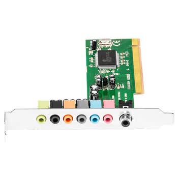 魔羯 MOGE 台式机PCI 7.1声道环绕立体声 声卡 MIC输出高清影音游戏声卡非直播声卡 MC1207