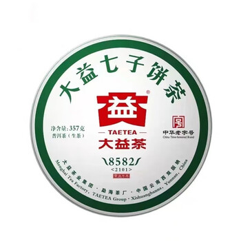 雲南七子餅茶8582 1985年厚紙8582青餅Thick Paper 8582 Raw Tea Cake 1985 (1 PC