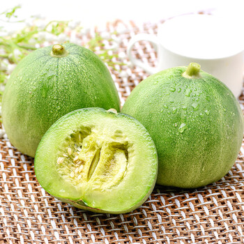 羊角蜜麒麟8424超甜脆香西瓜种籽盆栽庭院大田春夏四季水果种子孑