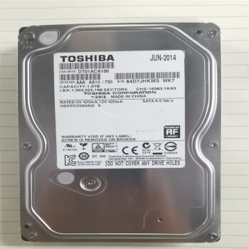 TOSHIBA DT01ACA200价格报价行情- 京东