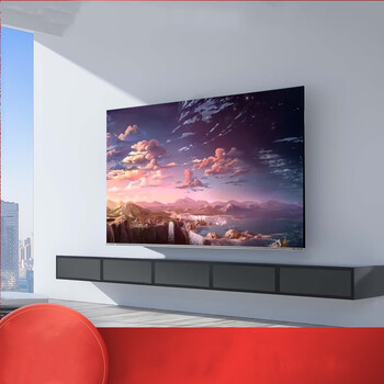 机 客厅酒店液晶平板窄边框 屏幕智能显示器 80寸高清网络电视 语音