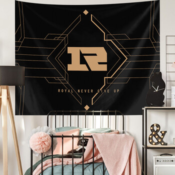 京选好货rng季中赛应援rng皇族战队挂布队旗应援旗子宿舍床头海报背景