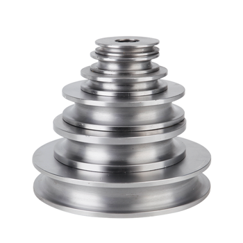 45钢u型轨道轮钢丝绳滑轮圆管弯管轮铁门槽轮大门光导轨滑轮80u槽宽