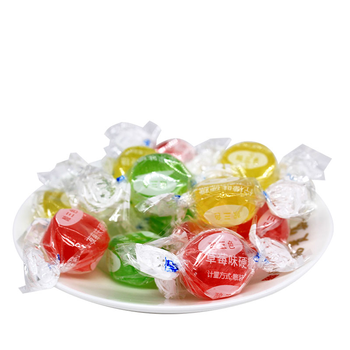 5折 马大姐酸三色  500克 多种酸甜口味老式怀旧零食水果硬糖果汁糖