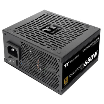 Thermaltake（Tt）额定650W 钢影Toughpower SFX 电脑电源（80PLUS金牌/全模组/全日系电容/附ATX转接架）