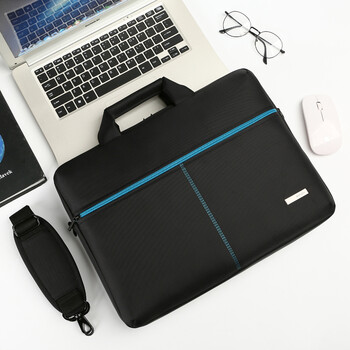 BRINCH手提电脑包15/16英寸商务防泼水大容量适用华为联想笔记本电脑包