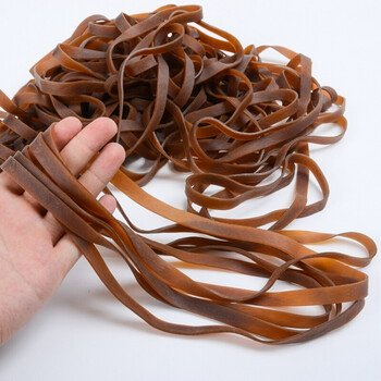 越南工业用橡皮筋粗牛皮筋乳胶圈宽橡皮筋批发皮套批发橡皮筋对折95cm