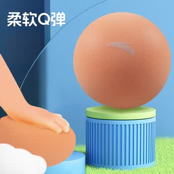 安踏（ANTA）静音篮球7号无声篮球儿童小学生室内弹力球玩具拍拍球家用无噪音