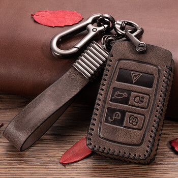 艺选适用路虎捷豹揽胜运动版星脉极光钥匙扣发现4神行5车钥匙套壳包扣