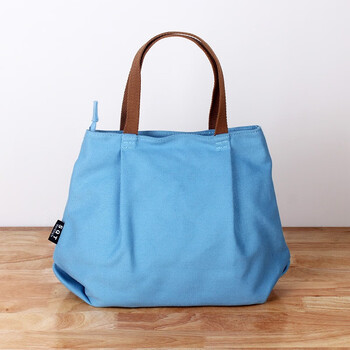 原创新款夏小包包女士帆布包文艺手提包妈妈手拎包褶皱