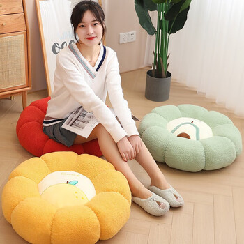范爷家可爱蒲团坐垫毛绒玩具抱枕靠垫玩偶装饰靠枕屁股垫办公室午休枕头
