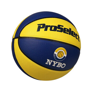 专选（ProSelect）篮球NYBO联赛官方训练比赛PU吸湿耐磨室内外青少年用4号篮球