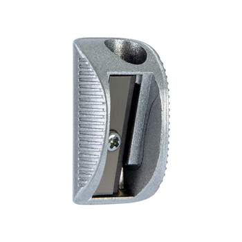 得力3个装银色锌合金锋利耐用学生卷笔刀铅笔削笔刀削笔器 68656 得力3个装银色锌合金锋利耐用学生卷笔刀铅笔削笔刀削笔器 68656